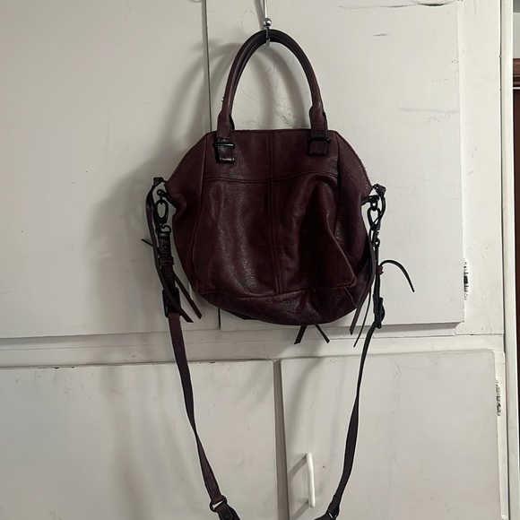 Elliot Lucca wine leather purse - Picture 2 of 8